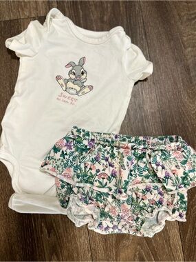 Disney Bambi Bodysuit Bloomers Set